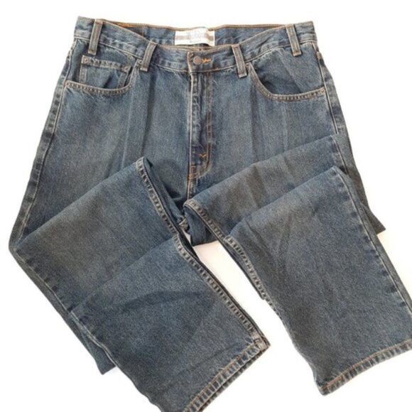LEVI'S Authentic Signature Regular Zip Fly 36x34 - Picture 1 of 11